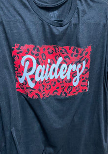  Two Tone Leopard Print Tee - Raiders