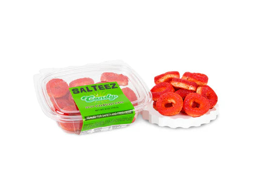 Salteez Candy - Spicy Strawberry Rings