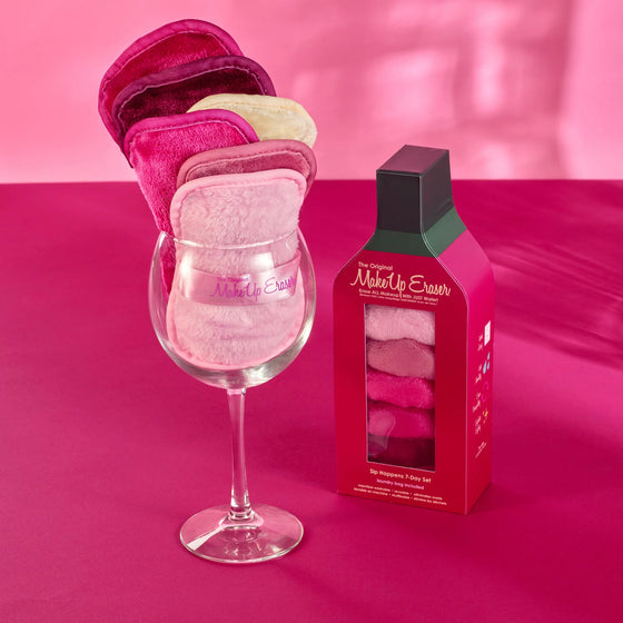 THE ORIGINAL MAKEUP ERASER  Sip Happens 7-Day Set