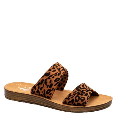 Corky's With A Twist Sandal - Leopard Print