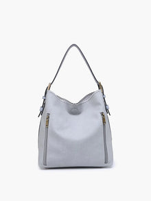  Alexa Faux Canvas Hobo