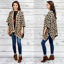  Leopard Print Vest - Beige