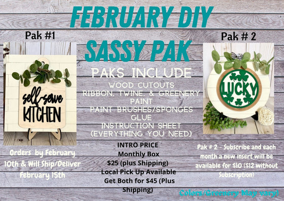 February DIY Sassy Pak  #2 (Shiplap Round)- Intro