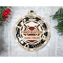  Firefighter Ornament