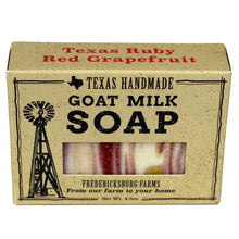  Fredericksburg farms goats milk bar soap Texas ruby red grapefruit bar