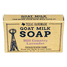  Fredericksburg farms goats milk bar soap- Lavender