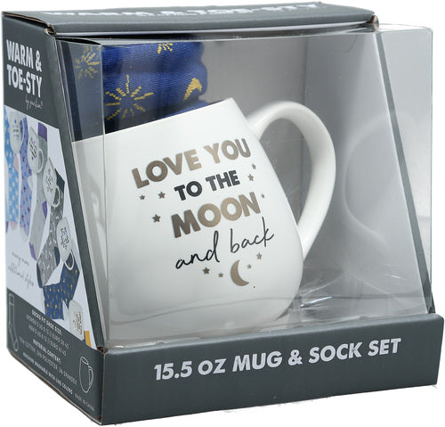 Love You - 15.5 oz Mug and Sock Set