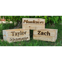  Personalized Pine Crates - Graduation