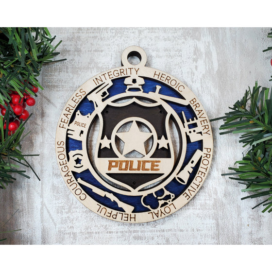 Police Ornament