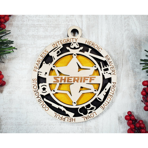 Sheriff Ornament