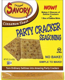  Savory Party Cracker Seasoning - Cinnamon Toast