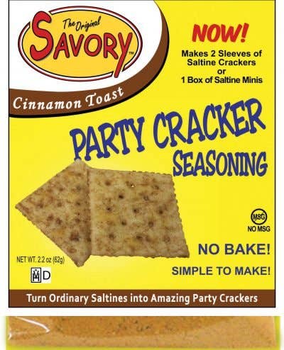 Savory Party Cracker Seasoning - Cinnamon Toast