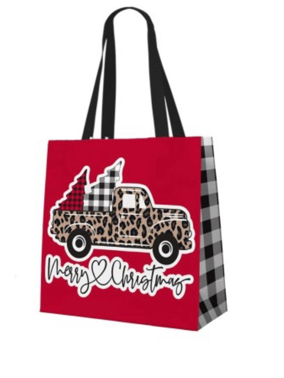 Christmas Truck Gift Bag