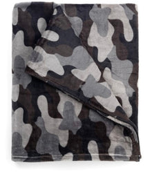  Black Camo Blanket