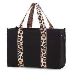  Rose Gold Leopard Neoprene Tote