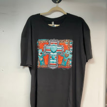  Western Cross with Turquoise - Delux Tee