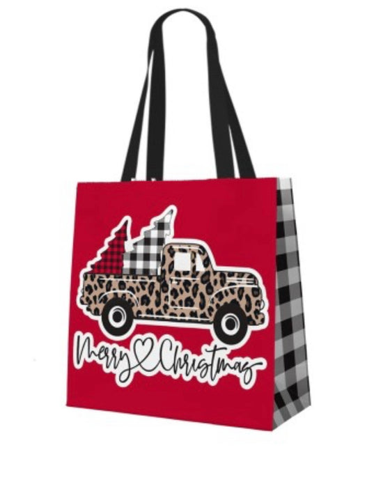 Christmas Truck Gift Bag