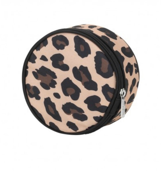 Viv&lou Wild Side Leopard Jewelry Case