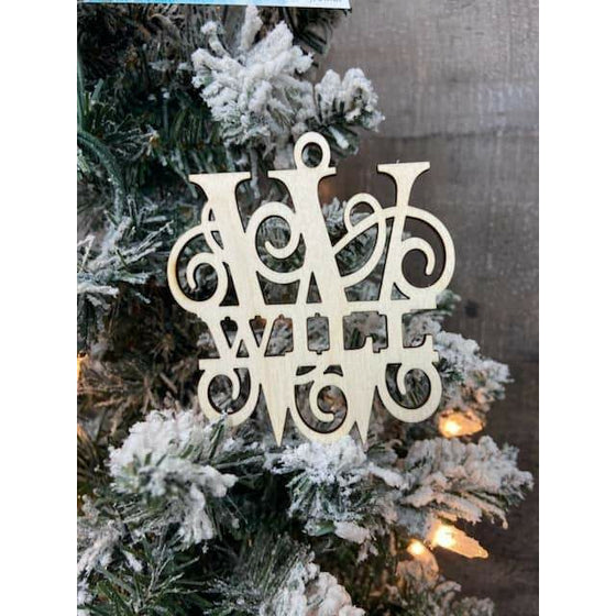 Monogram Ornament